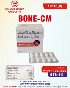 Magnesium, Calcium Citrate, Zinc & Vitamin D, Tablets
