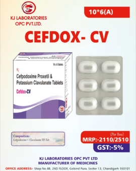 Cefpodoxime Proxetil & Potassium Clavulanate Tablets