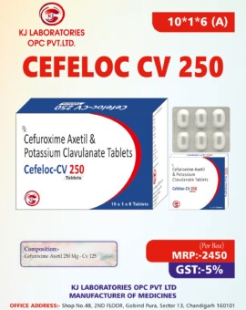 Cefuroxime Axetil & Potassium Clavulanate Tablets