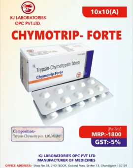 Trypsin-Chymotrypsin Tablets Chymotrip-Forte