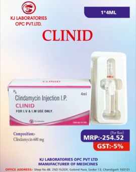 Clindamycin Injection I.P. CLINID