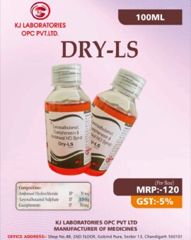 Levosalbutamol. Guaiphenesin & Ambroxol HCI Syrup