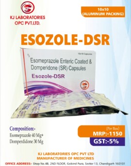 Esomeprazole Enteric Coated & Domperidone (SR) Capsules