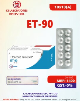 Etoricoxib Tablets IP ET-90