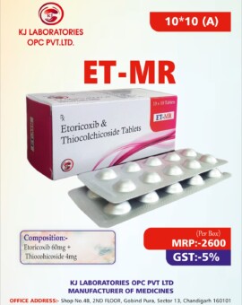 Etoricoxib & Thiocolchicoside Tablets