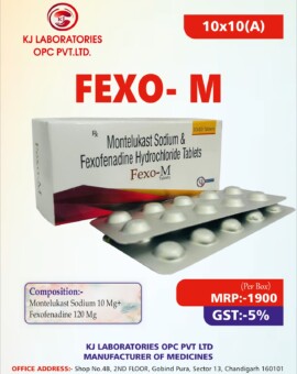 Montelukast Sodium & Fexofenadine Hydrochloride Tablets