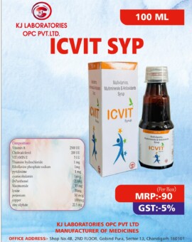 Multivitamins Multiminerals & Antioxidants Syrup