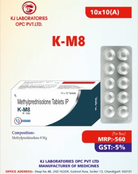 Methylprednisolone Tablets IP K-M8