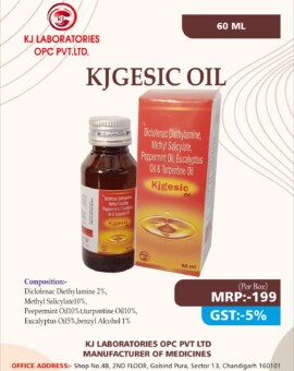 Diclofenac Diethylamine, Methyl Salicylate, Peppermint Oil, Eucalyptus Oil & Turpentine Oil