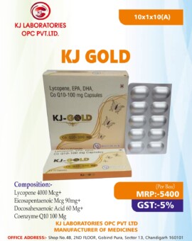 Lycopene, EPA, DHA, Co Q10-100 mg Capsules