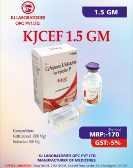Ceftriaxone & Sulbactam For Injection IP