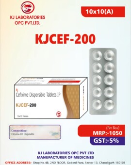 Cefixime Dispersible Tablets IP