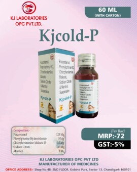 Paracetamol Phenylpherine Hydrochlori Chlorpheniramine Maleate Sodium Citrate Menthol