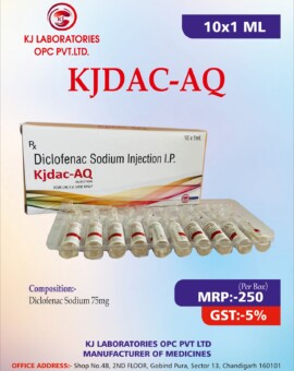Diclofenac Sodium Injection I.P. Kjdac-AQ