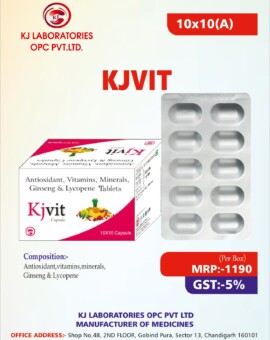 Antioxidant, Vitamins, Minerals, Ginseng & Lycopene Tablets