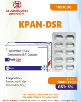 Pantoprazole (EC) & Domperidone (SR) Capsules