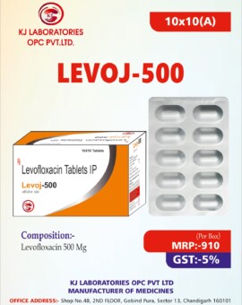 Levofloxacin Tablets IP Levoj-500