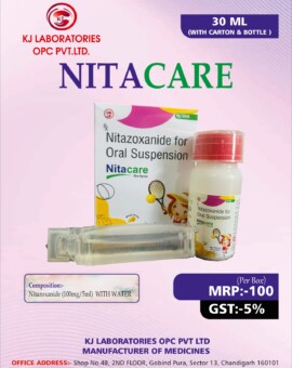 Nitazoxanide for Oral Suspension