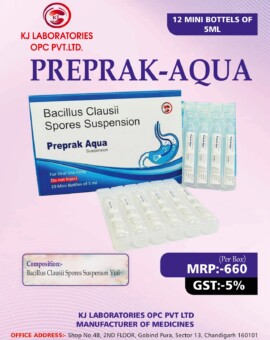 Bacillus Clausii Spores Suspension