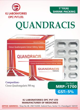 Cissus Quadrangularis Extract 500mg Tablets
